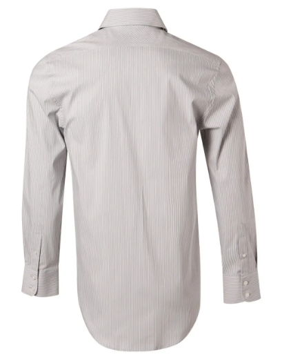 Picture of Winning Spirit, Mens Ticking Stripe L/S Shirt